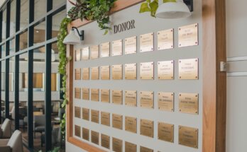 create the design How to Develop a Donor Recognition Wall for Your Nonprofit